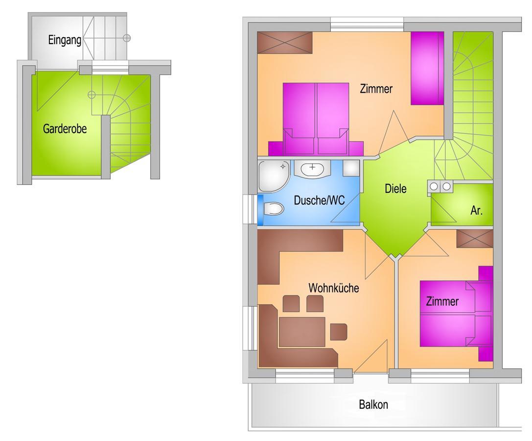 Apartmán Apart Miriam Schwendau Exteriér fotografie